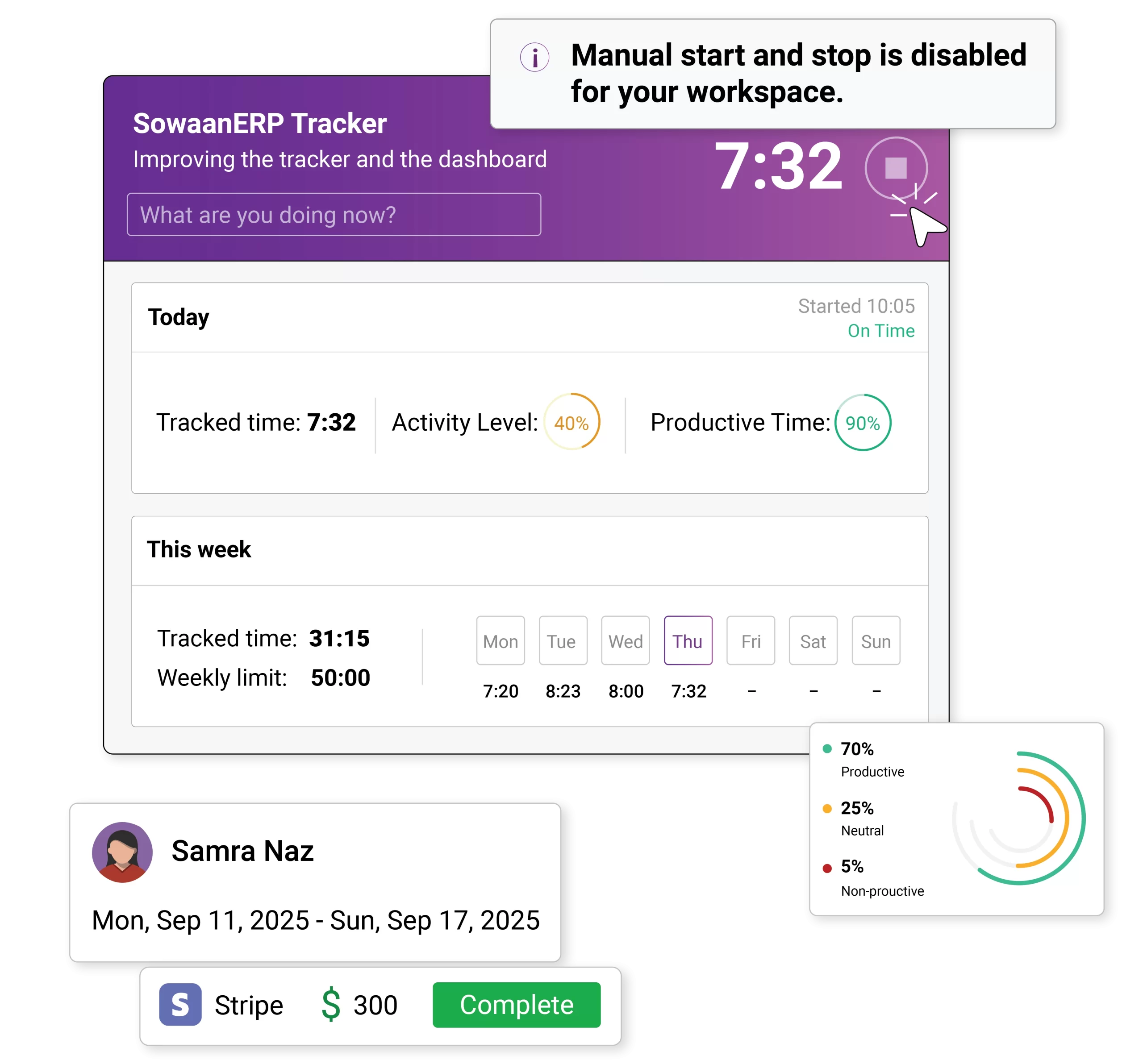 AI time tracker