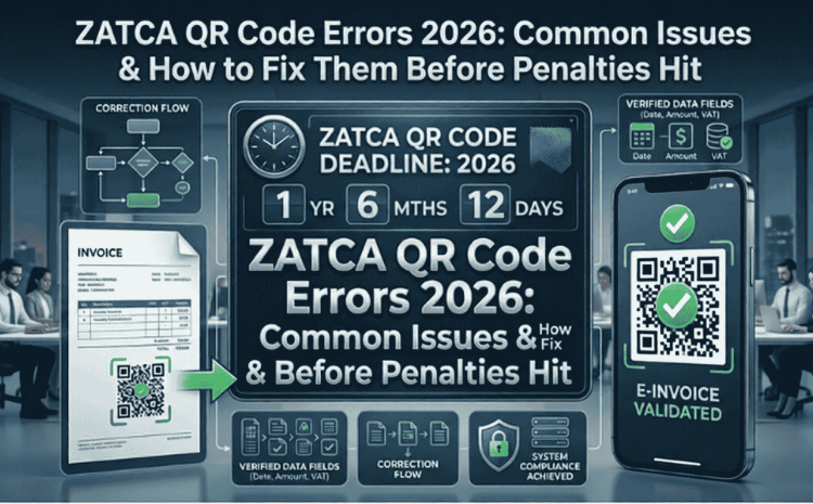  ZATCA QR Code Errors 2026: Common Issues & How to Fix Them Before Penalties Hit